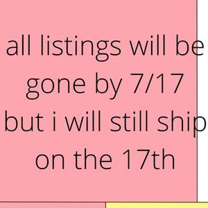 listings gone on 7/17